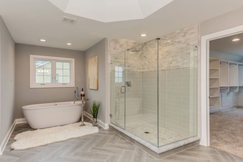 Bathroom Remodel with Glass Enclosure